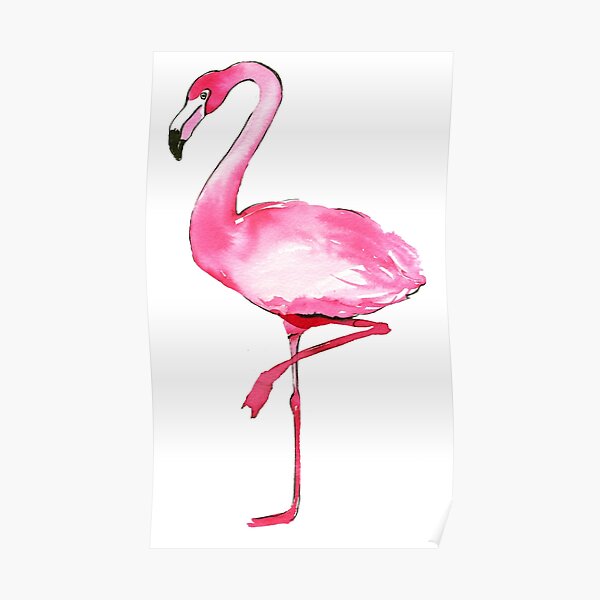 sassy flamingo clipart