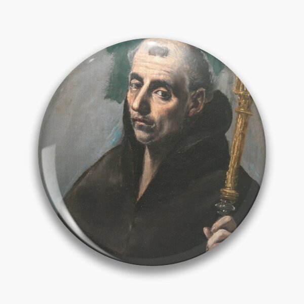 Item preview, Monk  -  vintage painting designed and sold by Vintage Designs +.