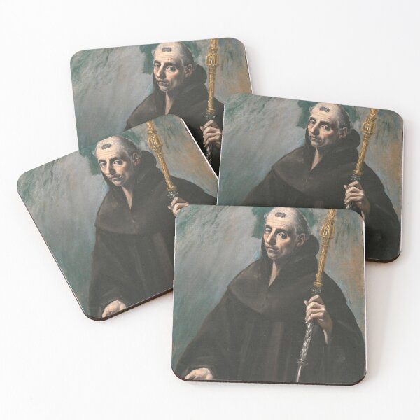 Item preview, Monk  -  vintage painting designed and sold by Vintage Designs +.