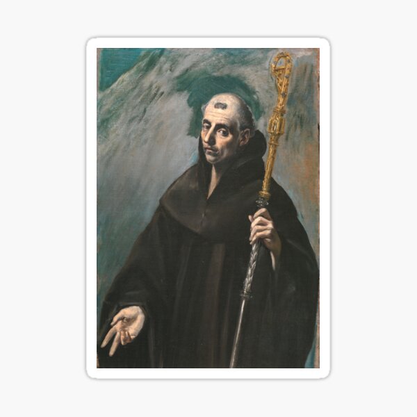 Item preview, Monk  -  vintage painting designed and sold by Vintage Designs +.