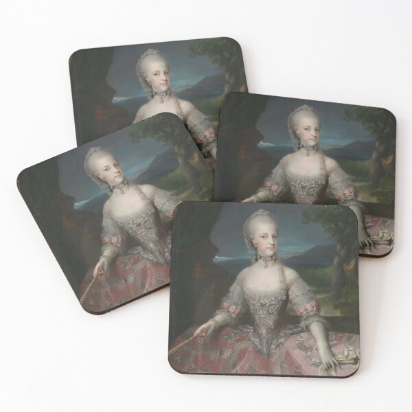 Item preview,  Lady of royal descent  -  vintage painting designed and sold by Vintage Designs +.