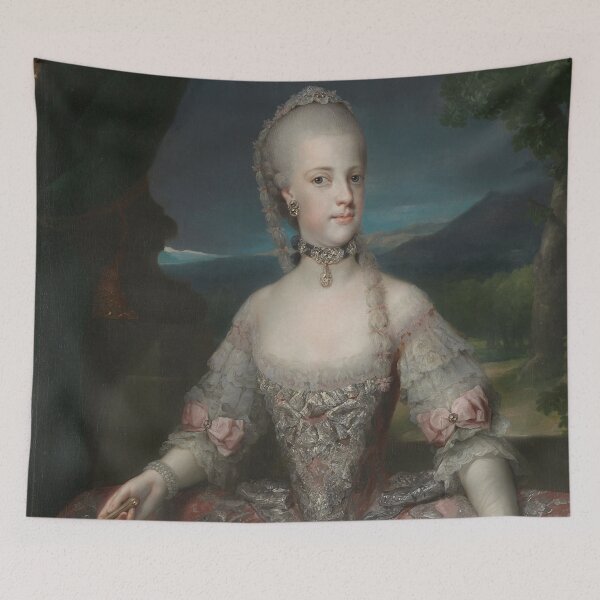 Item preview,  Lady of royal descent  -  vintage painting designed and sold by Vintage Designs +.
