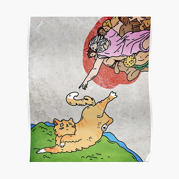 The Creation Of Cat Poster