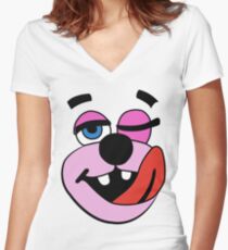 WE CAN'T STOP Women's Fitted V-Neck T-Shirt