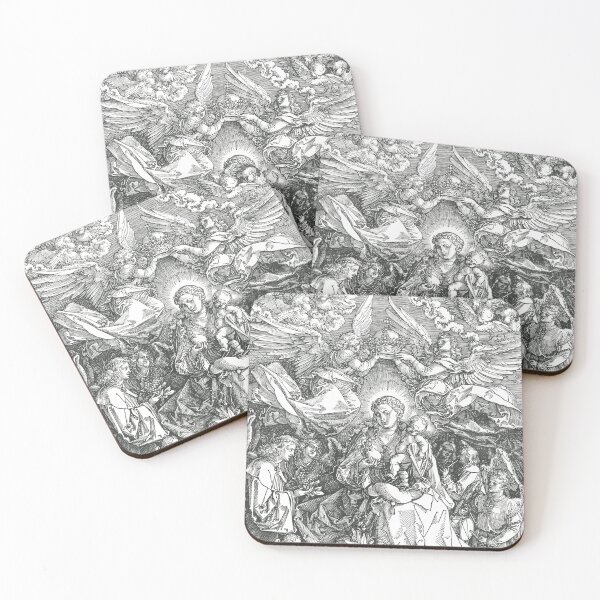 Item preview, Virgin crowned by two angels - Albrecht Durer designed and sold by playmap.
