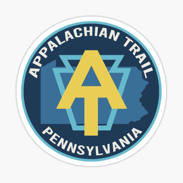 Artikel-Vorschau von Pennsylvania Appalachian Trail Blau und Gold, designt und verkauft von VanyaKar.