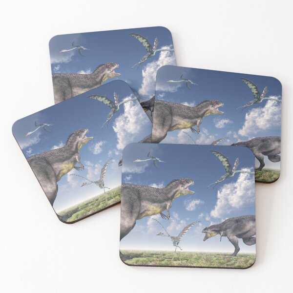 Item preview, Tyrannotitan attacks Quetzalcoatlus designed and sold by MIRO3D.