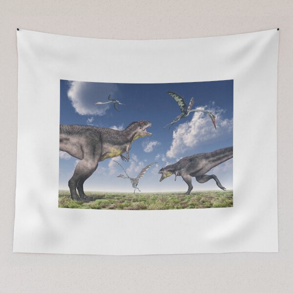 Item preview, Tyrannotitan attacks Quetzalcoatlus designed and sold by MIRO3D.