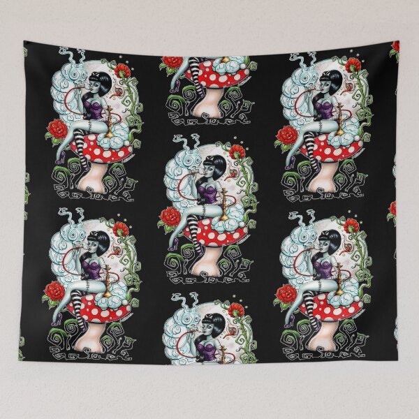 Item preview, Alice in Zombie Land - Schmokin' Caterpillar designed and sold by Isobel Von Finklestein.