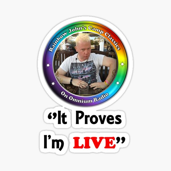Rainbow John's Camp Classics Sticker