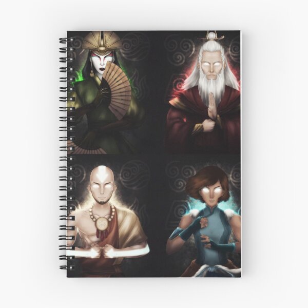 Item preview, Avatar State  (Korra, Aang, Roku, Kyoshi) designed and sold by Ghostach.