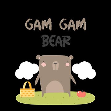 Artwork thumbnail, Mothers Day Gam Gam Bear Grandmother Grandma by Enigma84