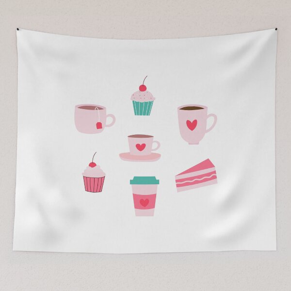Item preview, Cupcakes, tea cups, and coffee cups designed and sold by Aysel's Designs.