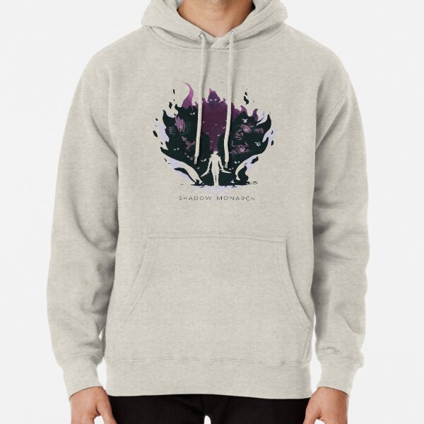 Domain of Shadow Monarch:Solo leveling Pullover Hoodie