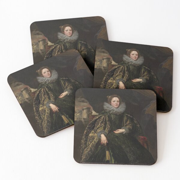 Aperçu de l'œuvre Lady of royal descent - vintage painting créée et vendue par Vintage Designs +.