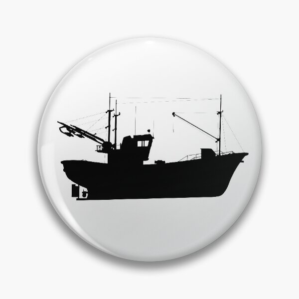 Item preview, Silhouette of a fishing boat designed and sold by MIRO3D.