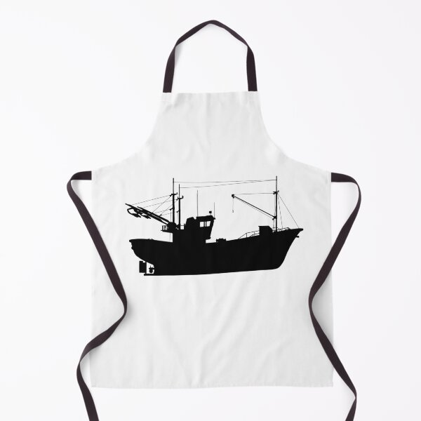 Item preview, Silhouette of a fishing boat designed and sold by MIRO3D.
