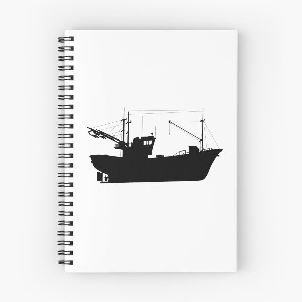 Item preview, Silhouette of a fishing boat designed and sold by MIRO3D.