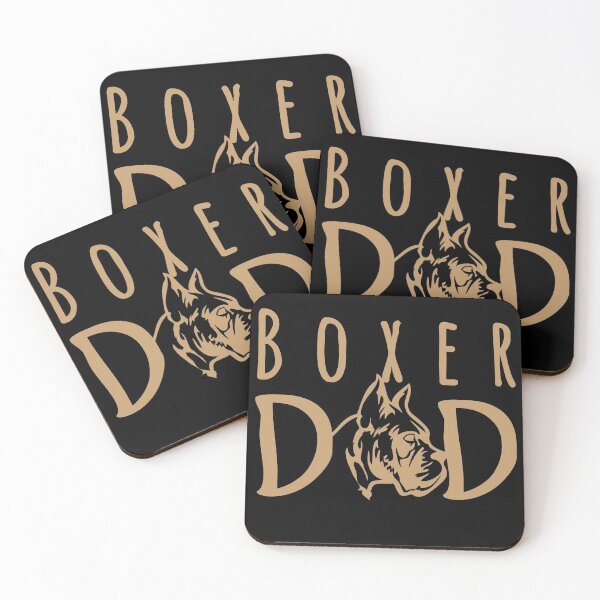 Item preview, Boxer Dad Rescue Dog Dad Dog Lover Gift Graphic designed and sold by majidkacm.