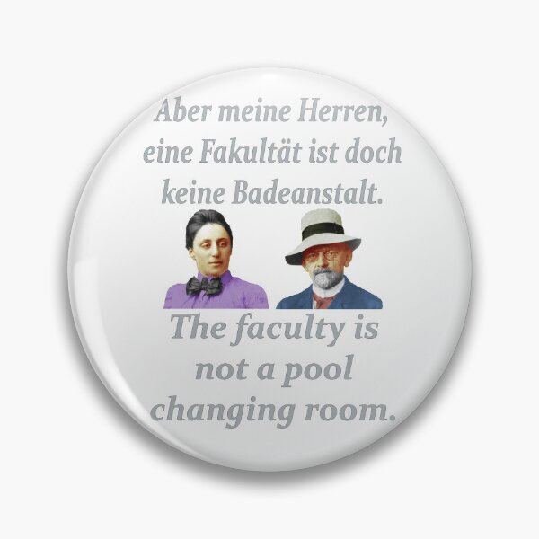 Item preview, David Hilbert and Emmy Noether designed and sold by GePadeSign.