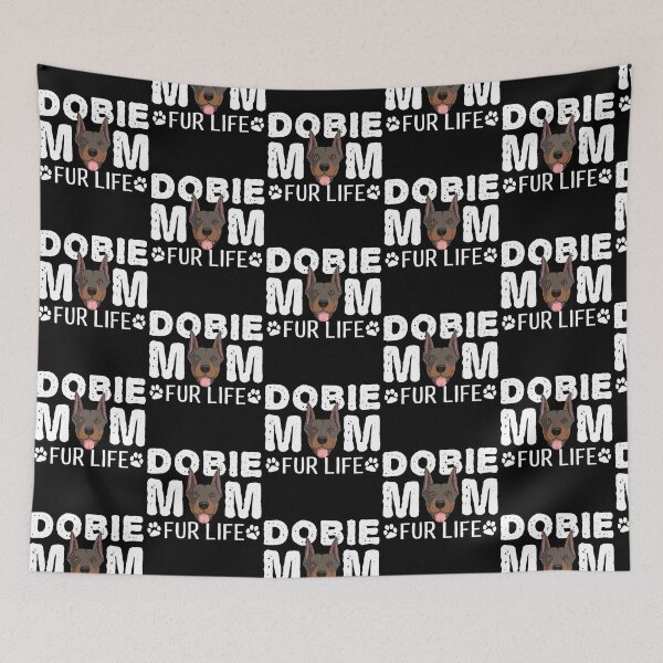 Item preview, Dobie Mom For Life Doberman Pinscher Dog Pun designed and sold by fatamyfan1.