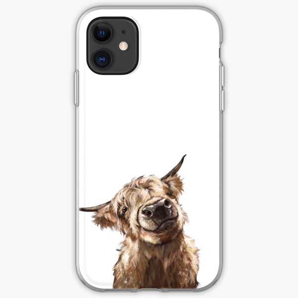 Highland Cow iPhone Soft Case