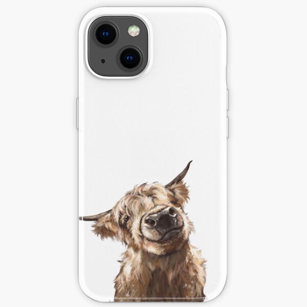 Highland Cow iPhone Soft Case