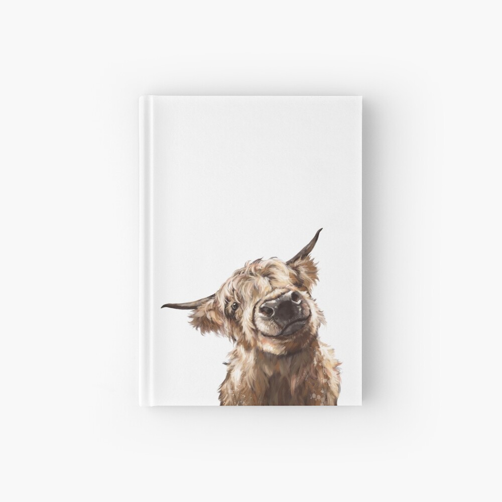 Highland Cow Hardcover Journal