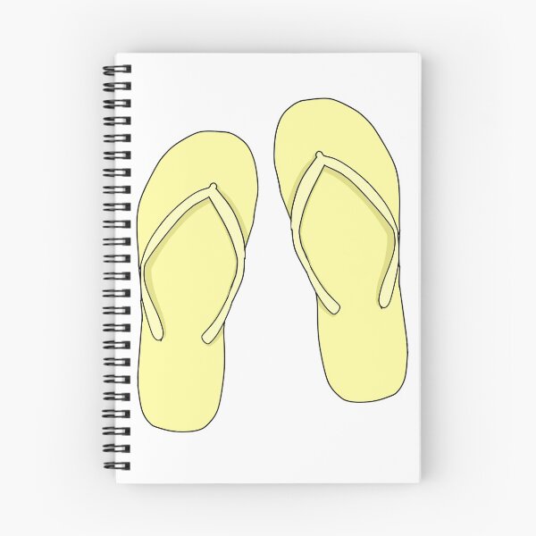 Item preview, Pastel yellow Flip flops designed and sold by L-art.
