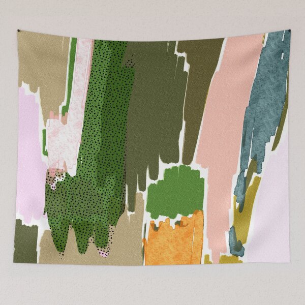 Item preview, Lökk // Abstract Modern Art Print designed and sold by fossdesign.