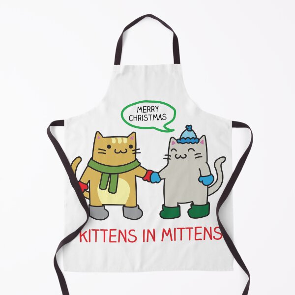 Item preview, Kittens in Mittens, Merry Christmas designed and sold by IceCreamCat.