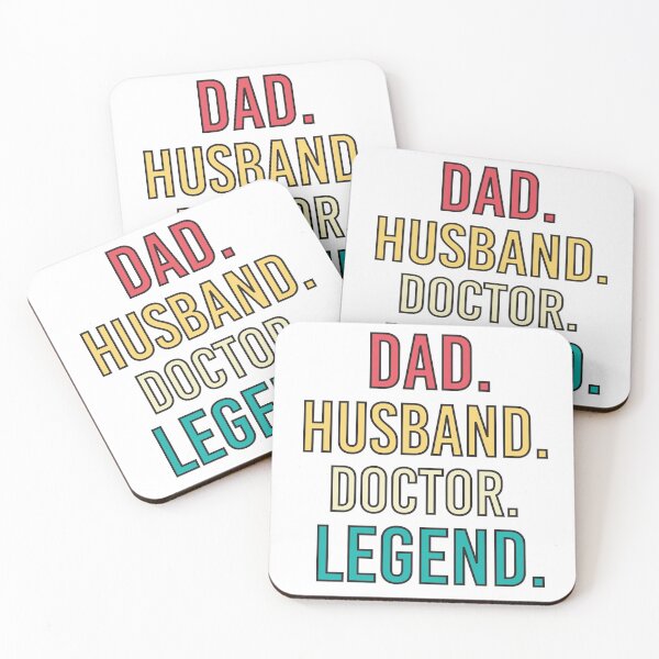 Item preview, Dad Husband Doctor Legend T-Shirt designed and sold by Mostik Vipo.