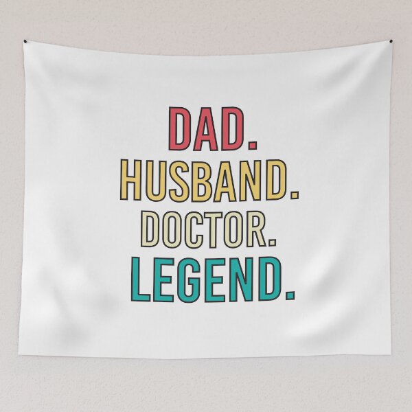 Item preview, Dad Husband Doctor Legend T-Shirt designed and sold by Mostik Vipo.