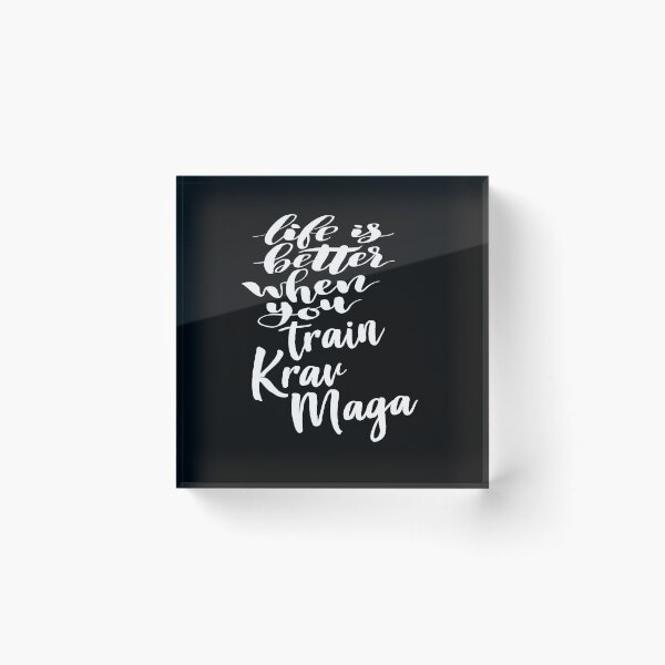 Item preview, Life Is Better When You Train Krav Maga designed and sold by ProjectX23.