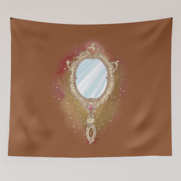 Item preview, orange magic mirror designed and sold by bunnyEmanArt.