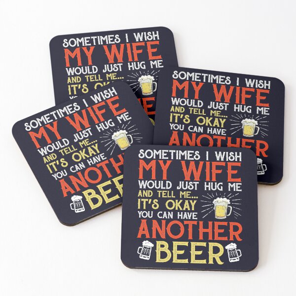 Item preview, Mens Beer Gift Sometime I Wish My Wife Beer designed and sold by mmos.
