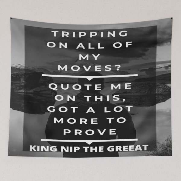 Item preview, Nip Hussle The Great, Hussle & Motivate Lyrics  designed and sold by MOHAMEDZE.