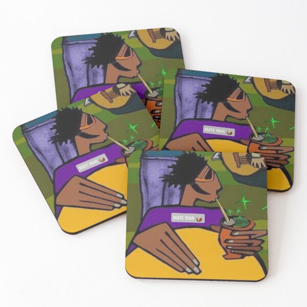 Item preview, Yerba Mate El Man Drink  Argentina Tea Cool Mood Bombilla Boludo designed and sold by DaniVi.