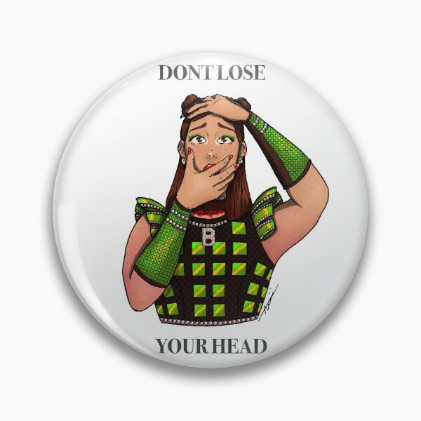 Item preview, Dont lose you head in colour designed and sold by ipanicked.