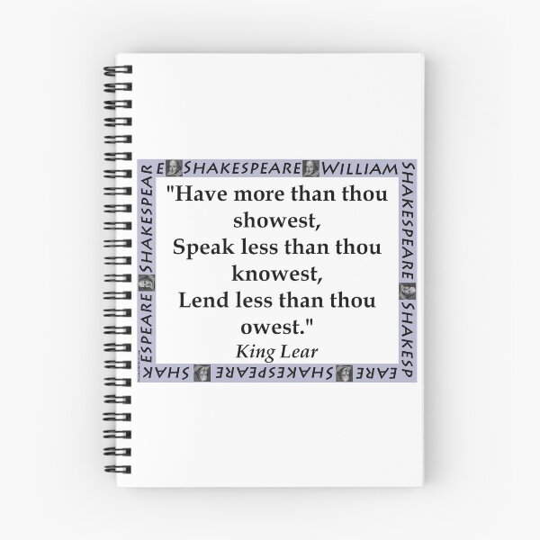 Item preview, Have More Than Thou Showest - Shakespeare designed and sold by CrankyOldDude.
