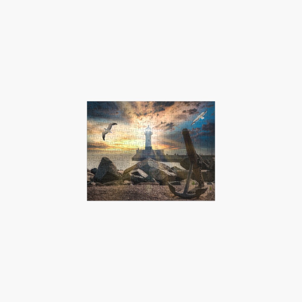 Duluth Harbor North Breakwater Lighthouse Jigsaw Puzzle