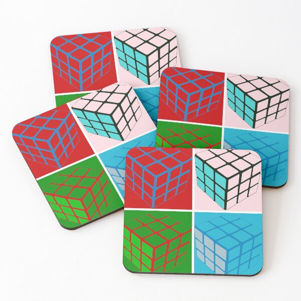 Item preview, Eighties pop art cubes designed and sold by aapshop.