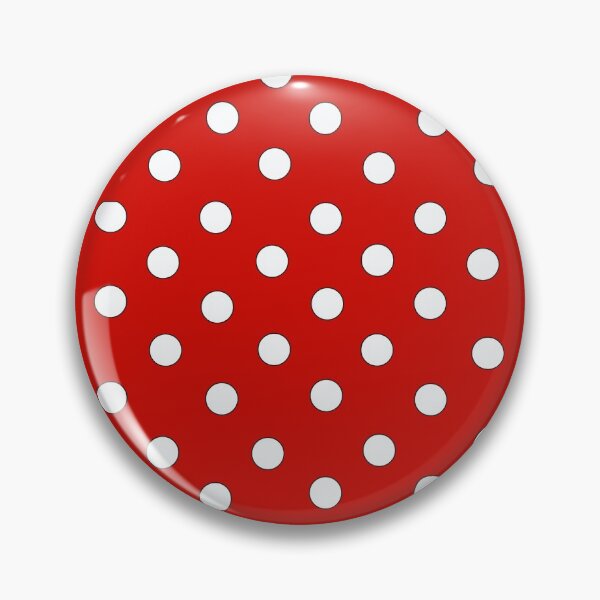 Item preview, Red Polka Dot pattern designed and sold by Poptopia.