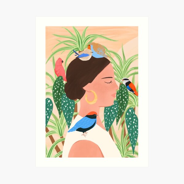 Bird Whisper Art Print