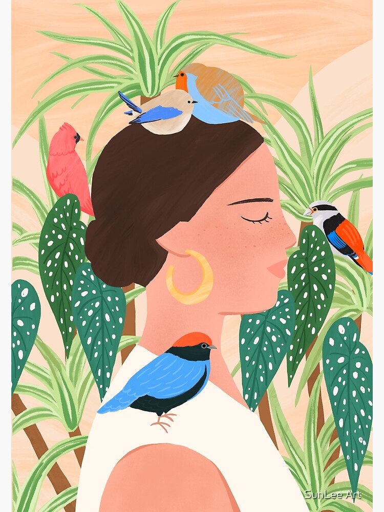 Bird Whisper by sunleeart