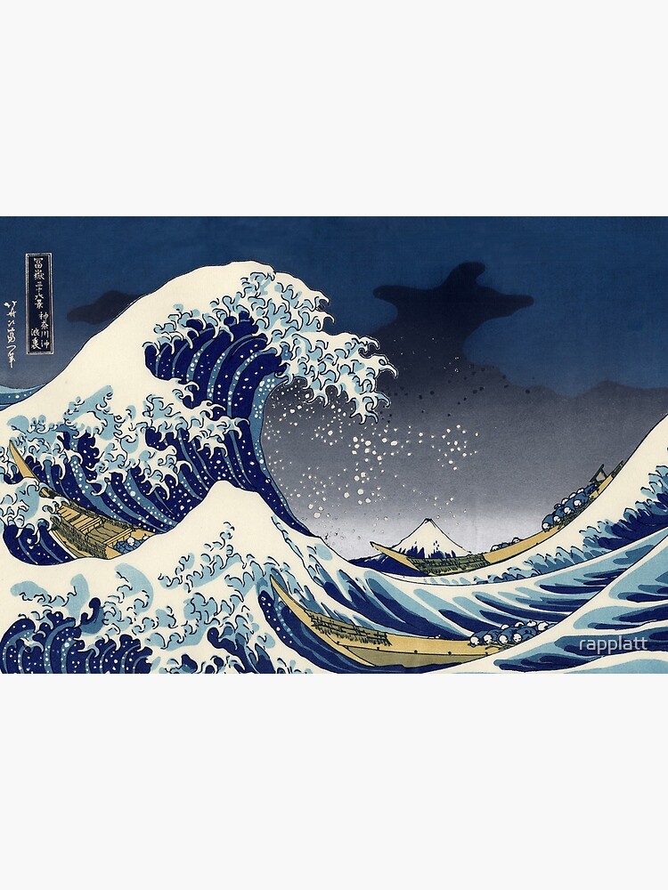 Great Wave: Kanagawa Night by rapplatt