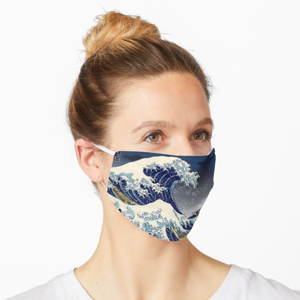 Great Wave: Kanagawa Night Mask