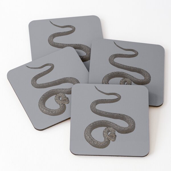 Item preview,   Smooth Snake Black Alternate Print  designed and sold by designsasstultd.