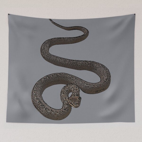 Item preview,   Smooth Snake Black Alternate Print  designed and sold by designsasstultd.