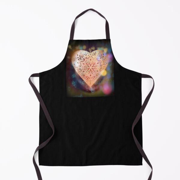 Item preview, White Heart Dappled With Pastel Colours designed and sold by Capuletdesigns.